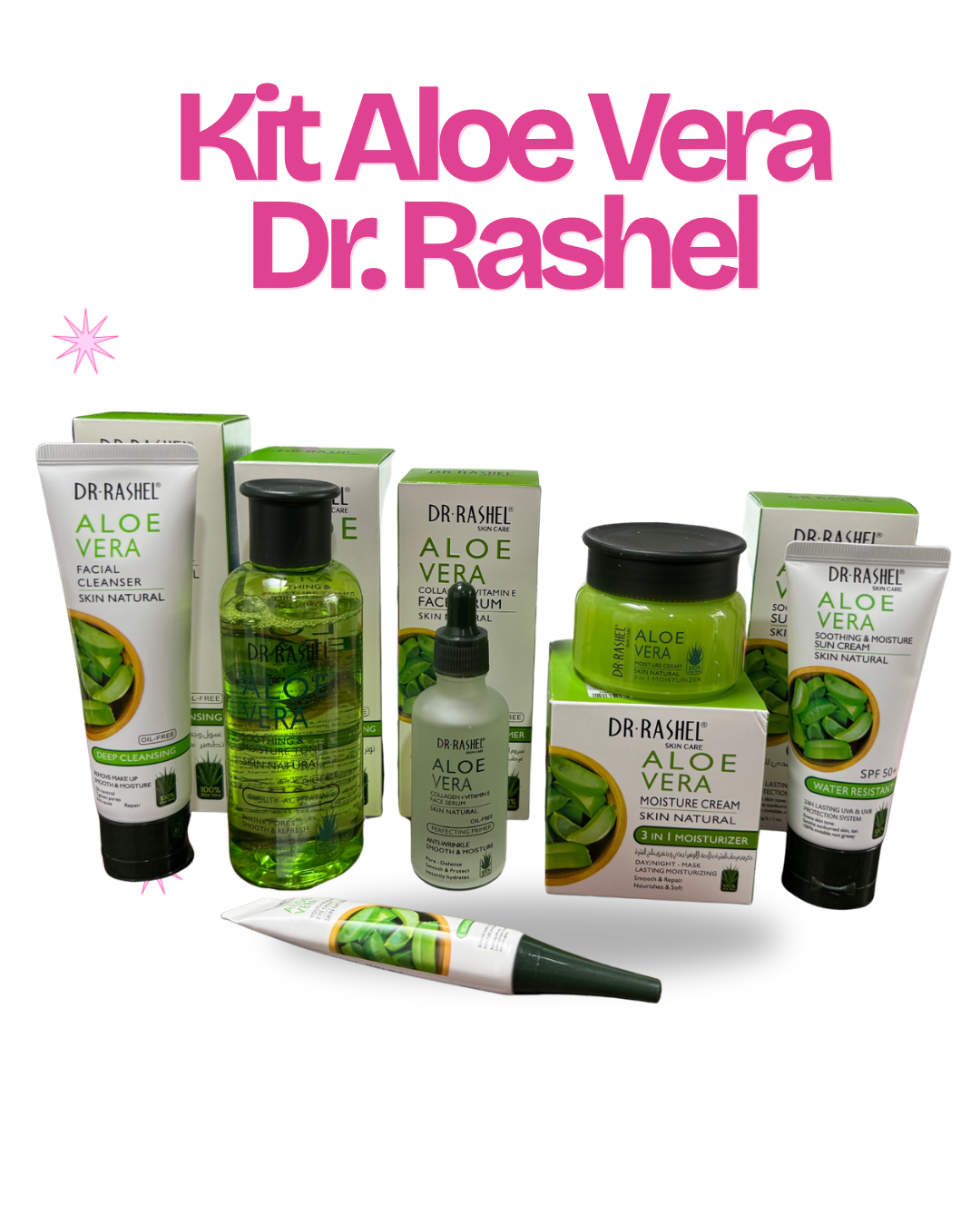 Kit de Aloe Vera (6 productos) - Dr. Rashel
