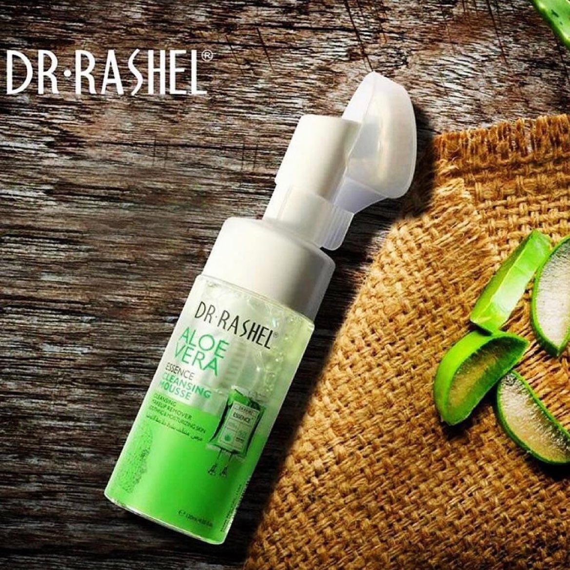 Espuma Facial de Aloe Vera (125 ml) - Dr. Rashel