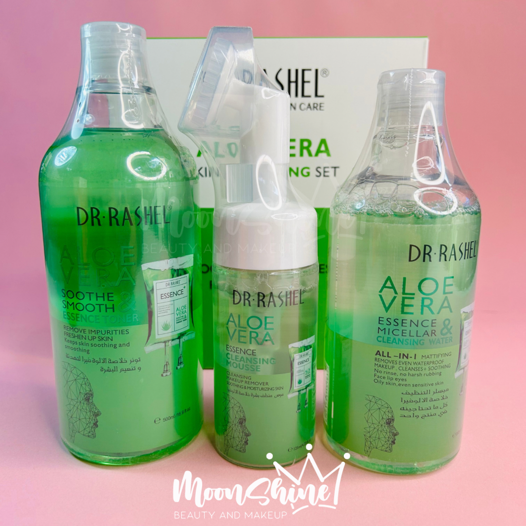 Trío de Limpieza Aloe Vera - Dr. Rashel