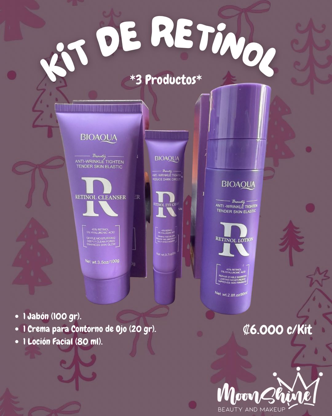 Kit de Retinol (3 productos) - BioAqua