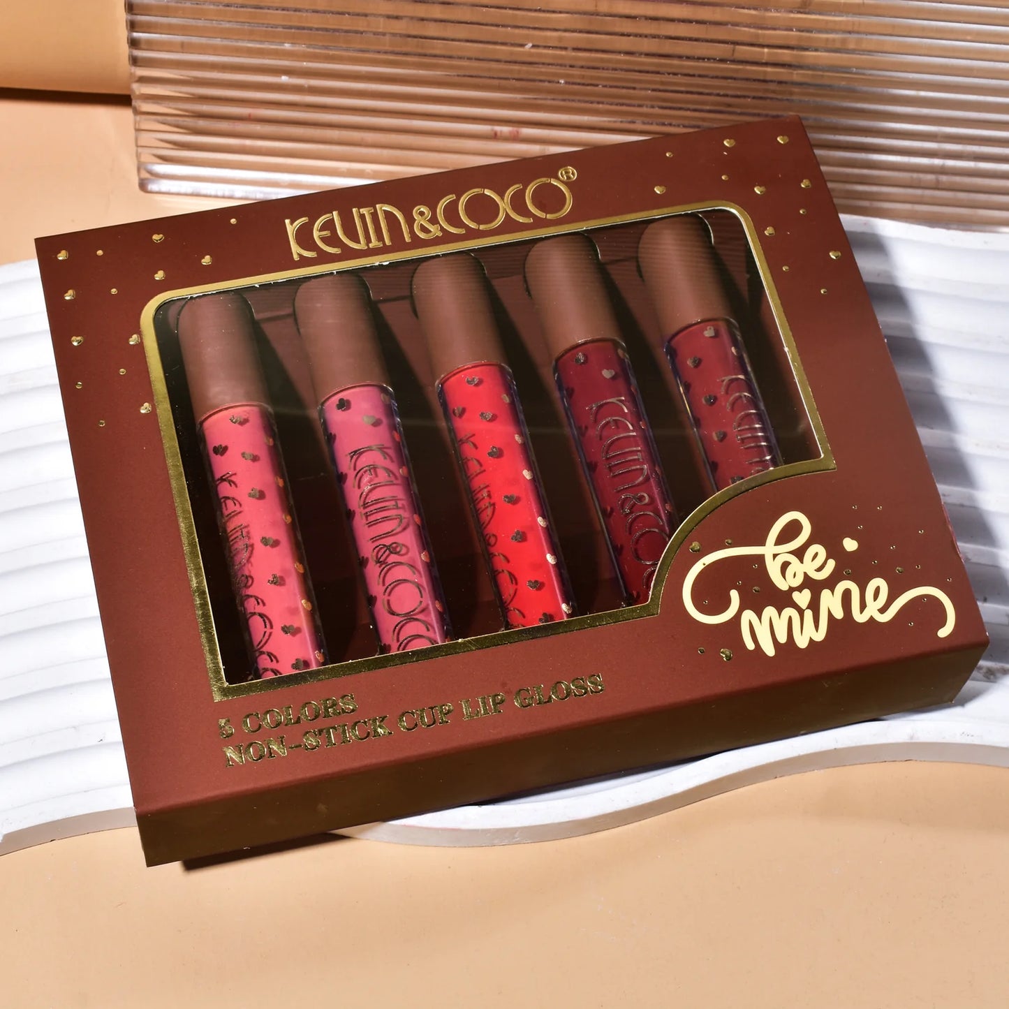 Set de Lipgloss Be Mine - Kevin & Coco