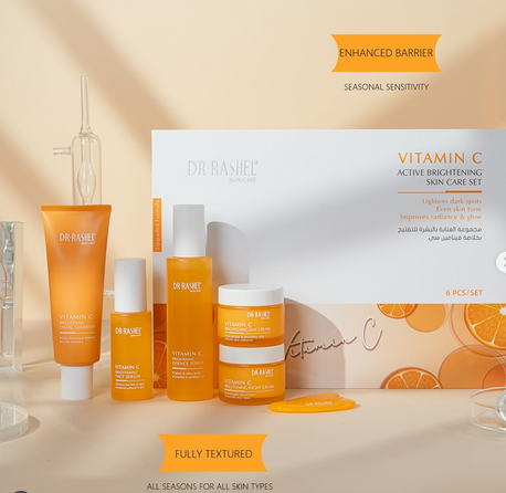 Estuche de Vitamina C (6 productos) - Dr. Rashel