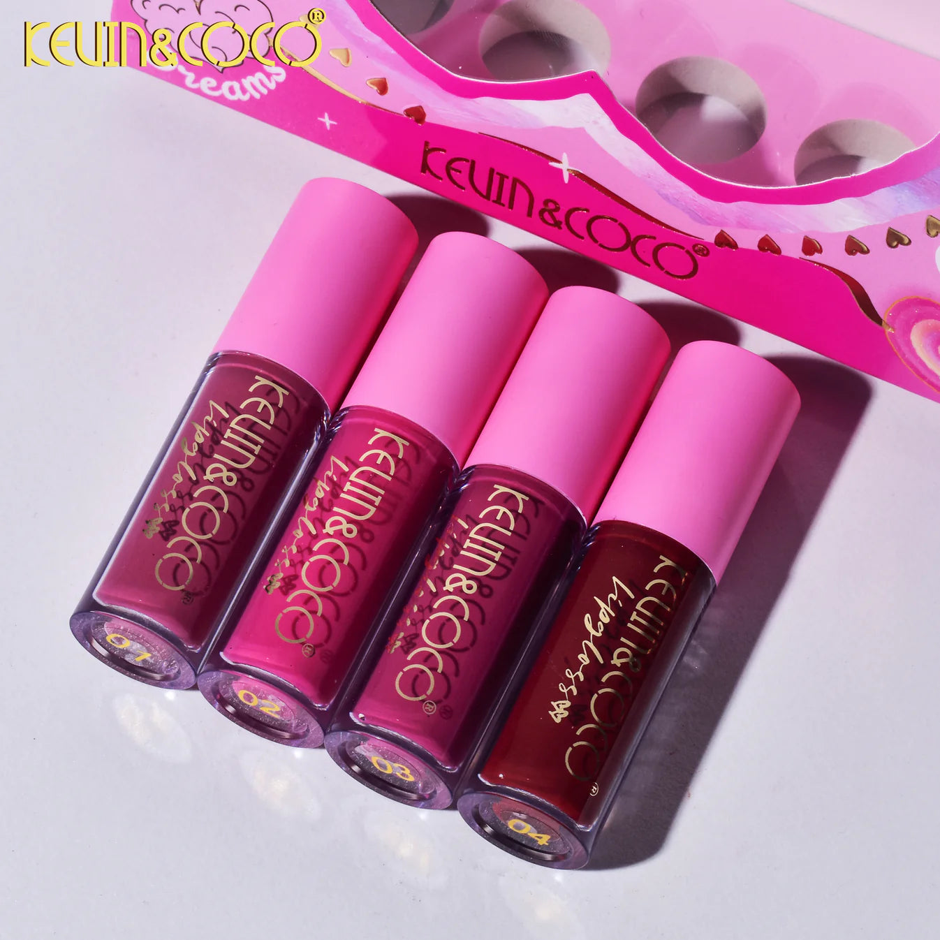 Set de Lipgloss Sweet Dreams (4 lipgloss) - Kevin & Coco
