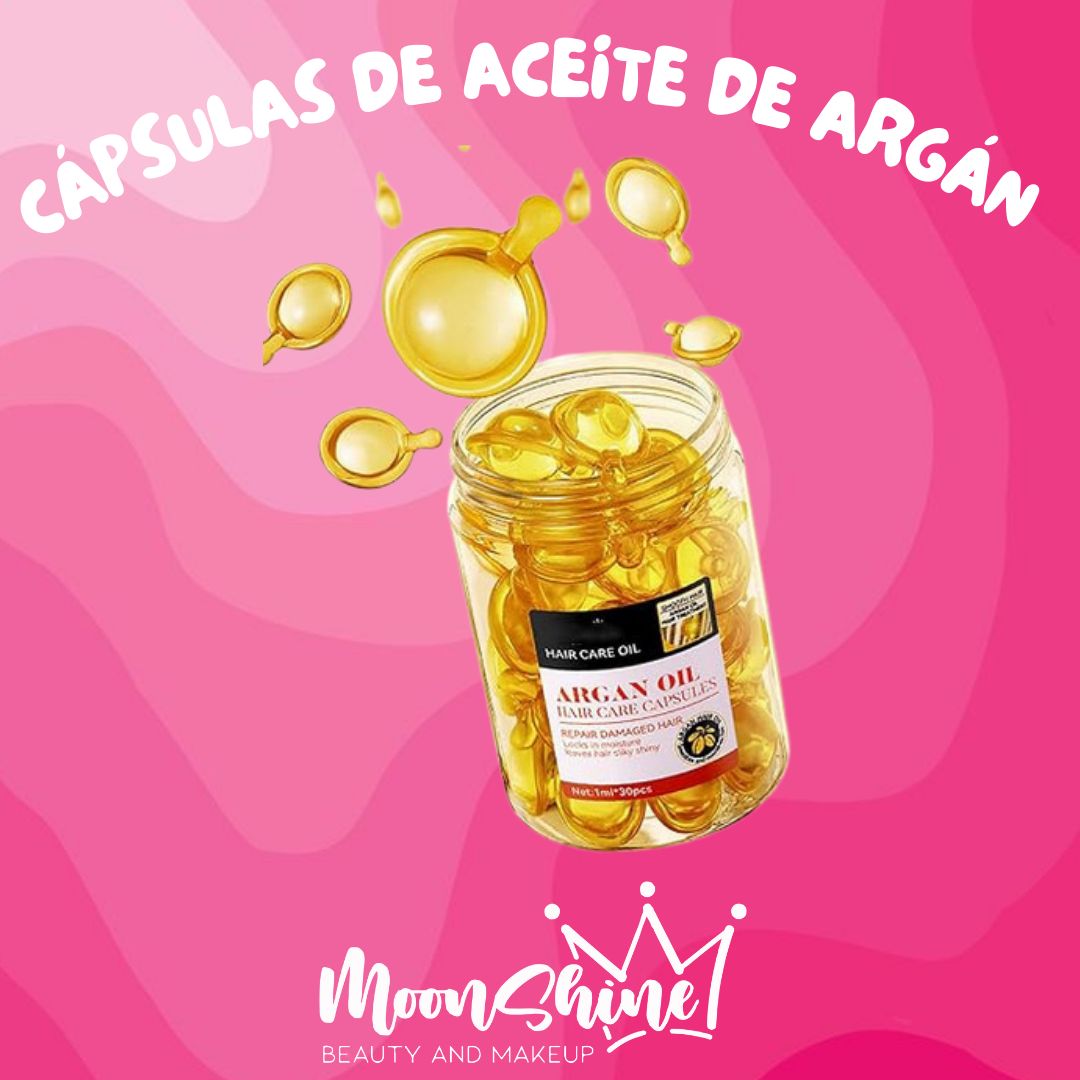 Ampollas de Aceite Esencial para Cabello de Aceite de Argán (30 cápsulas) - Sadoer