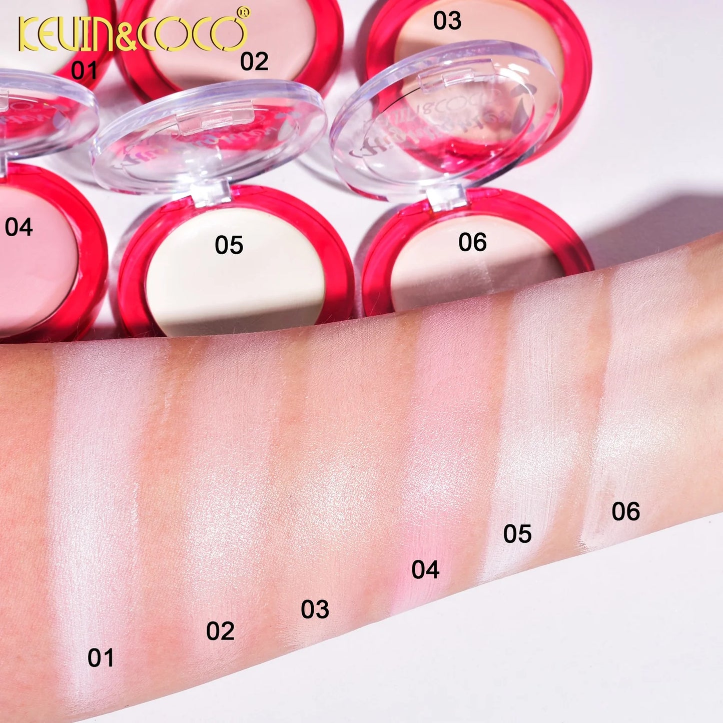 Iluminadores en Crema Get Glowing (6 iluminadores) - Kevin & Coco
