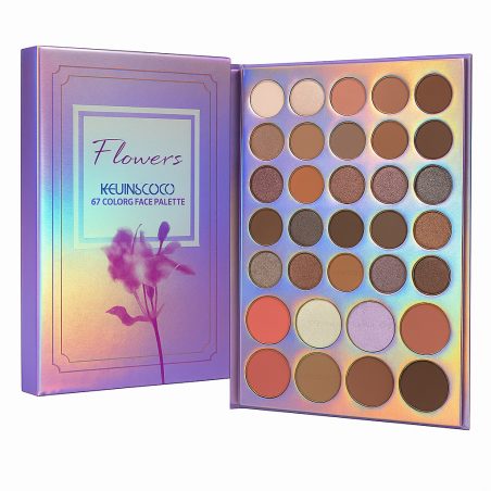 Paleta de Sombras Flowers (67 tonos) - Kevin & Coco