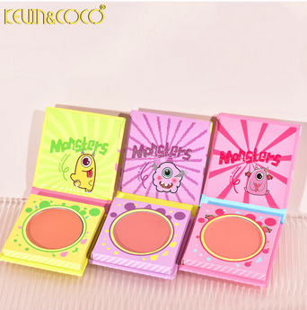 Rubores en Crema Hello Monsters - Kevin & Coco