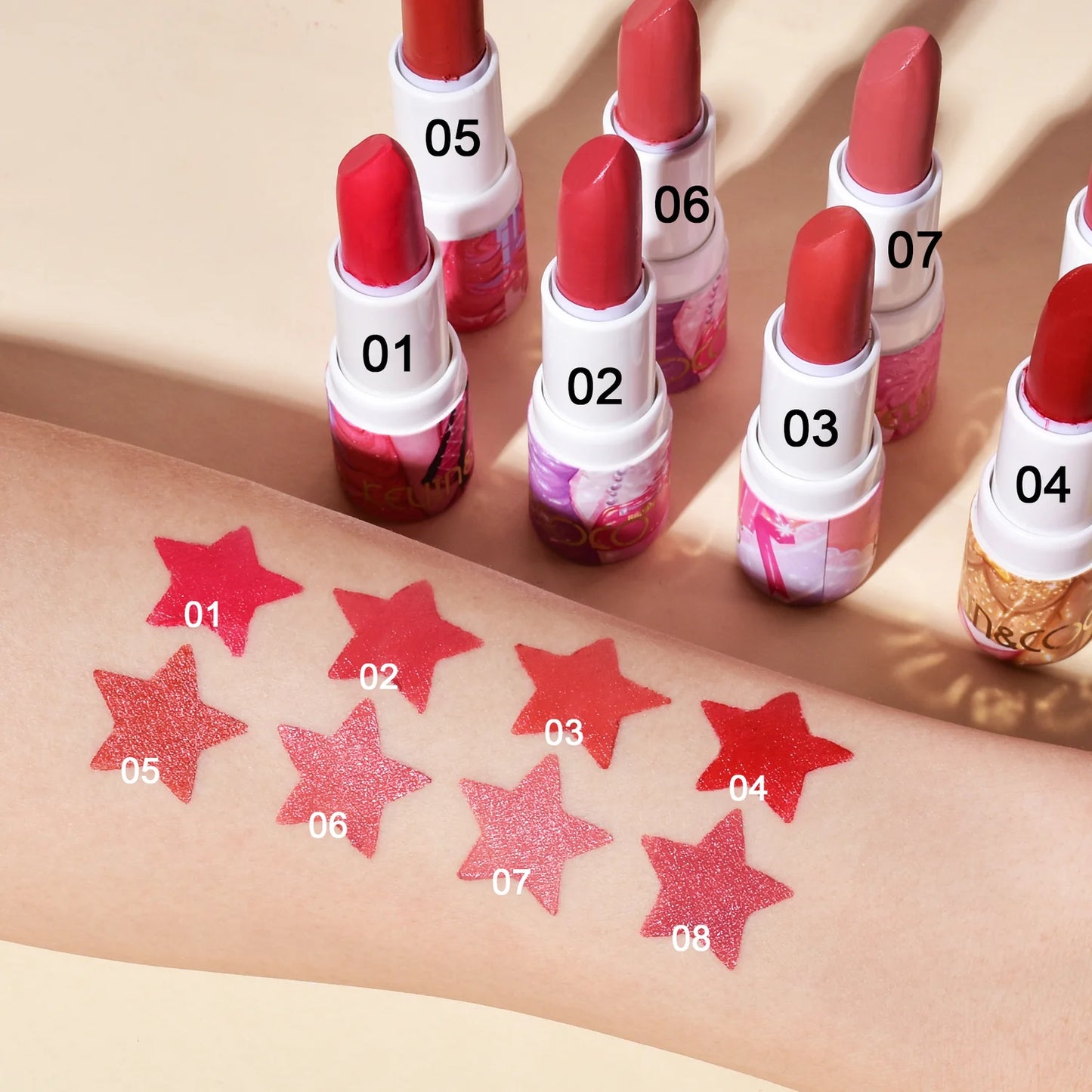 Set de 4 Labiales Goddess Senna - Kevin & Coco