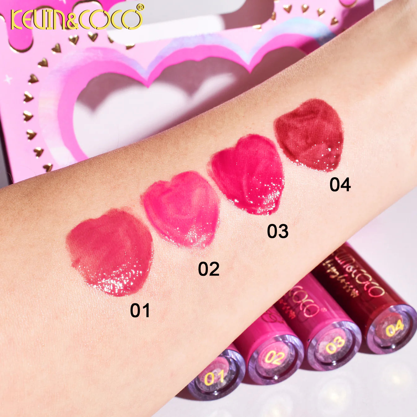 Set de Lipgloss Sweet Dreams (4 lipgloss) - Kevin & Coco