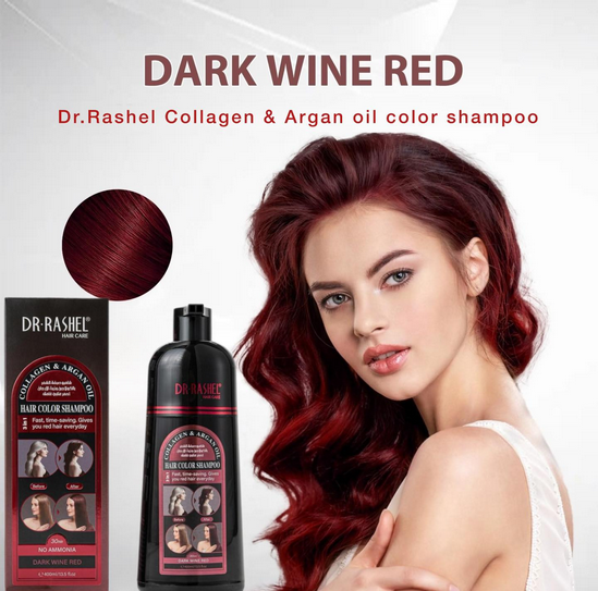 Shampoo Tinte para el Cabello (400 ml) - Dr. Rashel