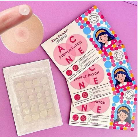 Parches de Hidrogel para Tratamiento de Acné (24 uds) - Kiss Beauty