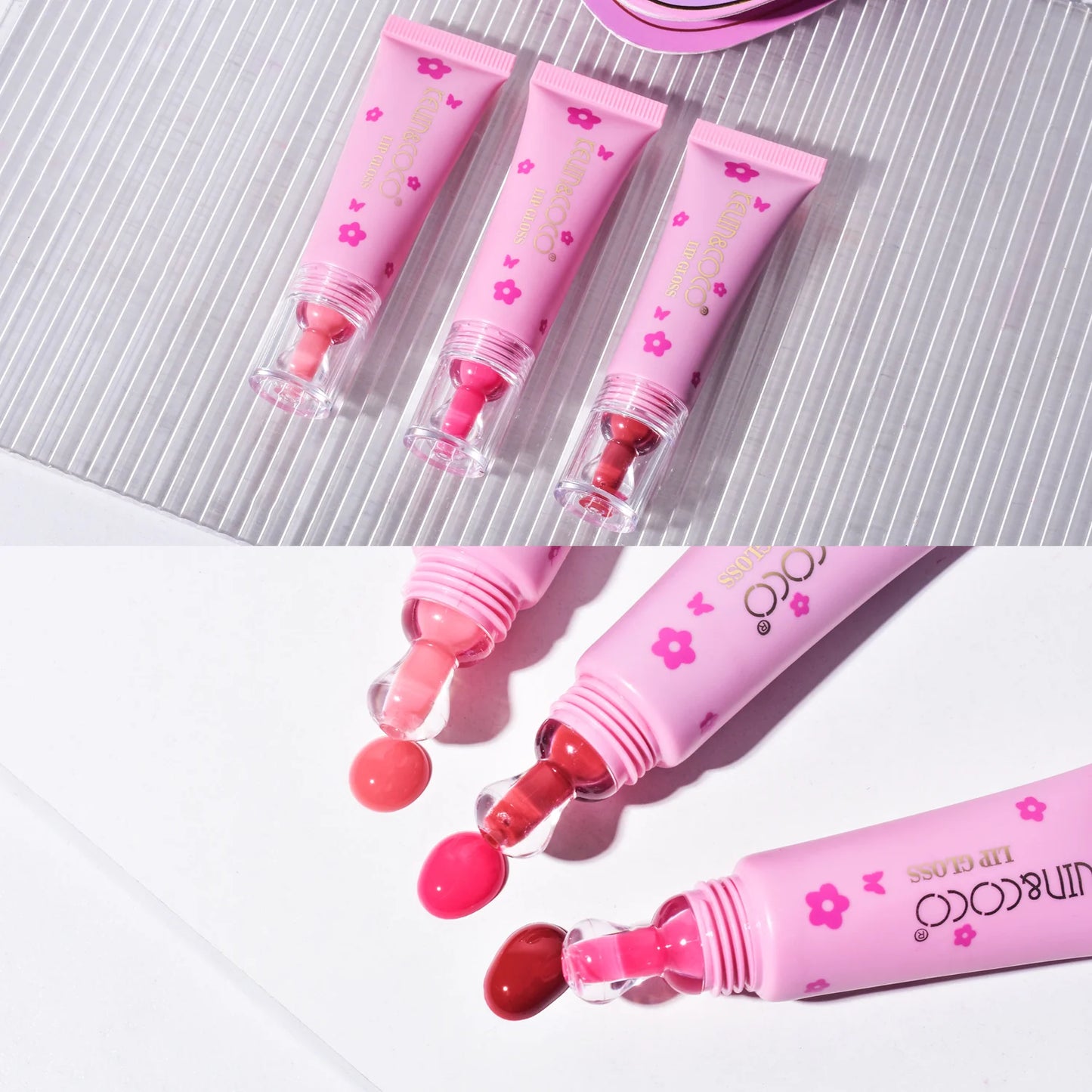 Set de Lipgloss y Lipstick Strawberry - Kevin & Coco
