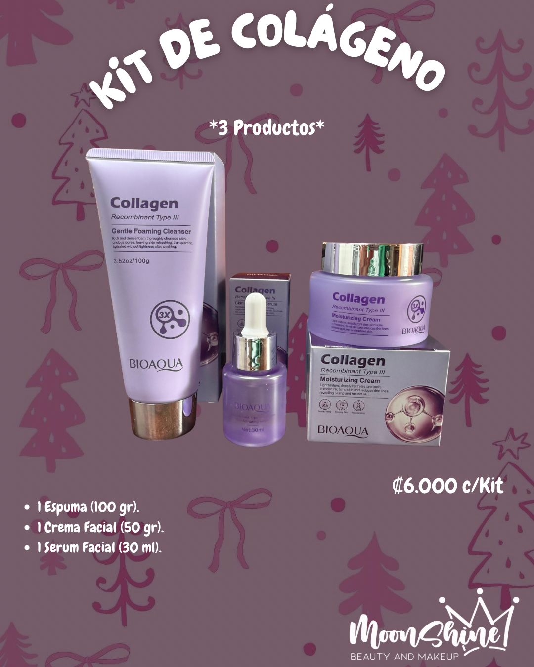 Kit de Colágeno (3 productos) - BioAqua