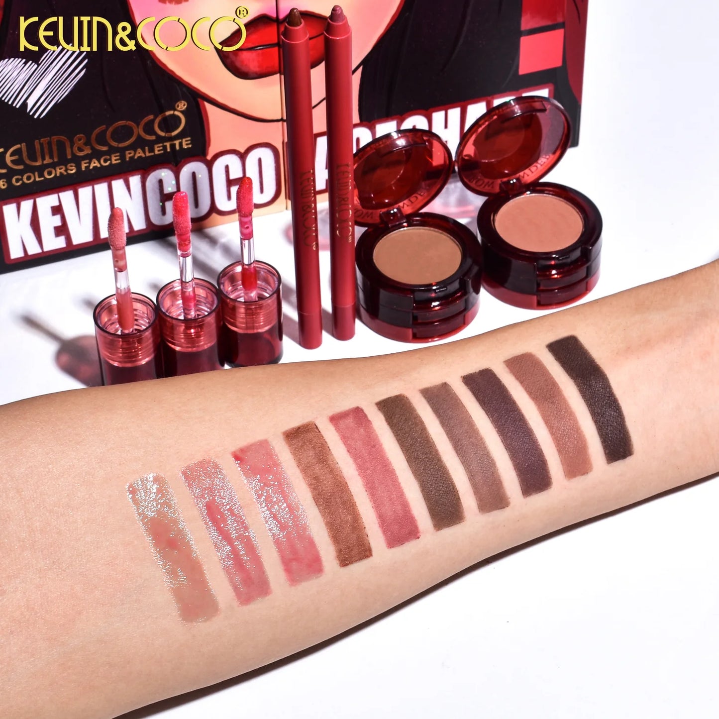 Set de Maquillaje Love Passion - Kevin & Coco
