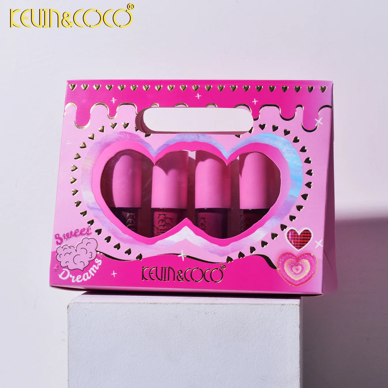 Set de Lipgloss Sweet Dreams (4 lipgloss) - Kevin & Coco