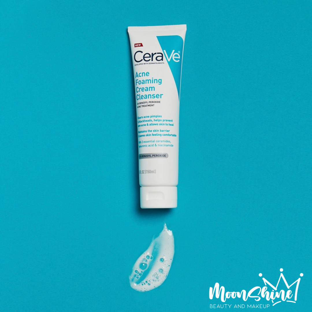 Limpiador Facial para Acné con Peróxido de Benzoilo al 4% (5 Oz / 150 ml) - CeraVe