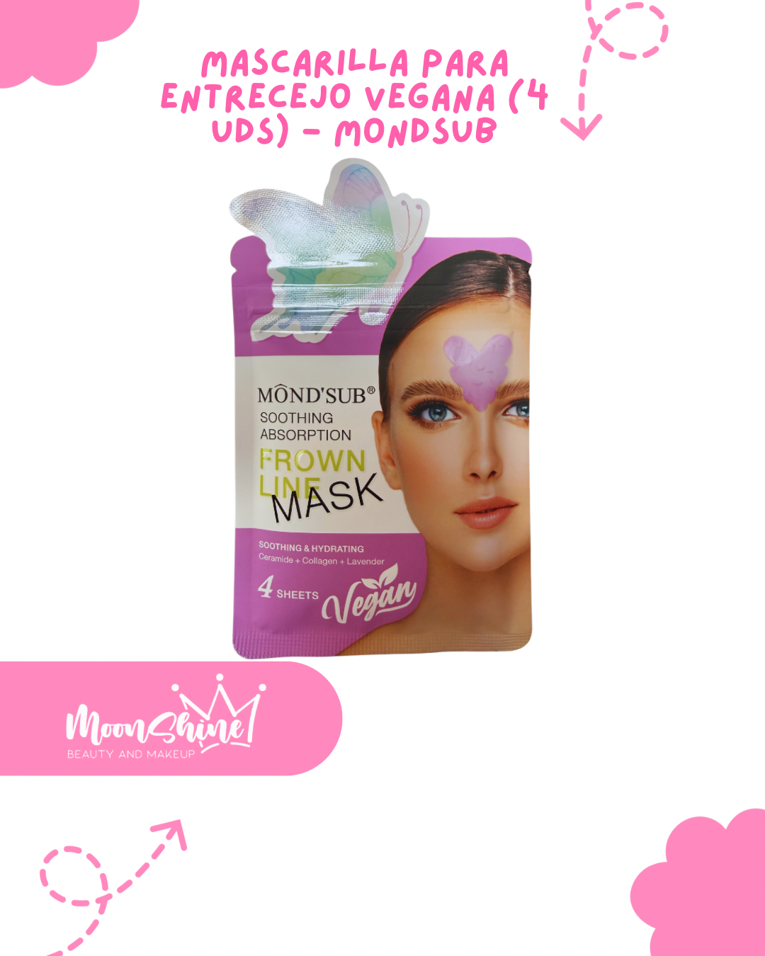 Mascarillas para Entrecejo (4 uds) - MondSub
