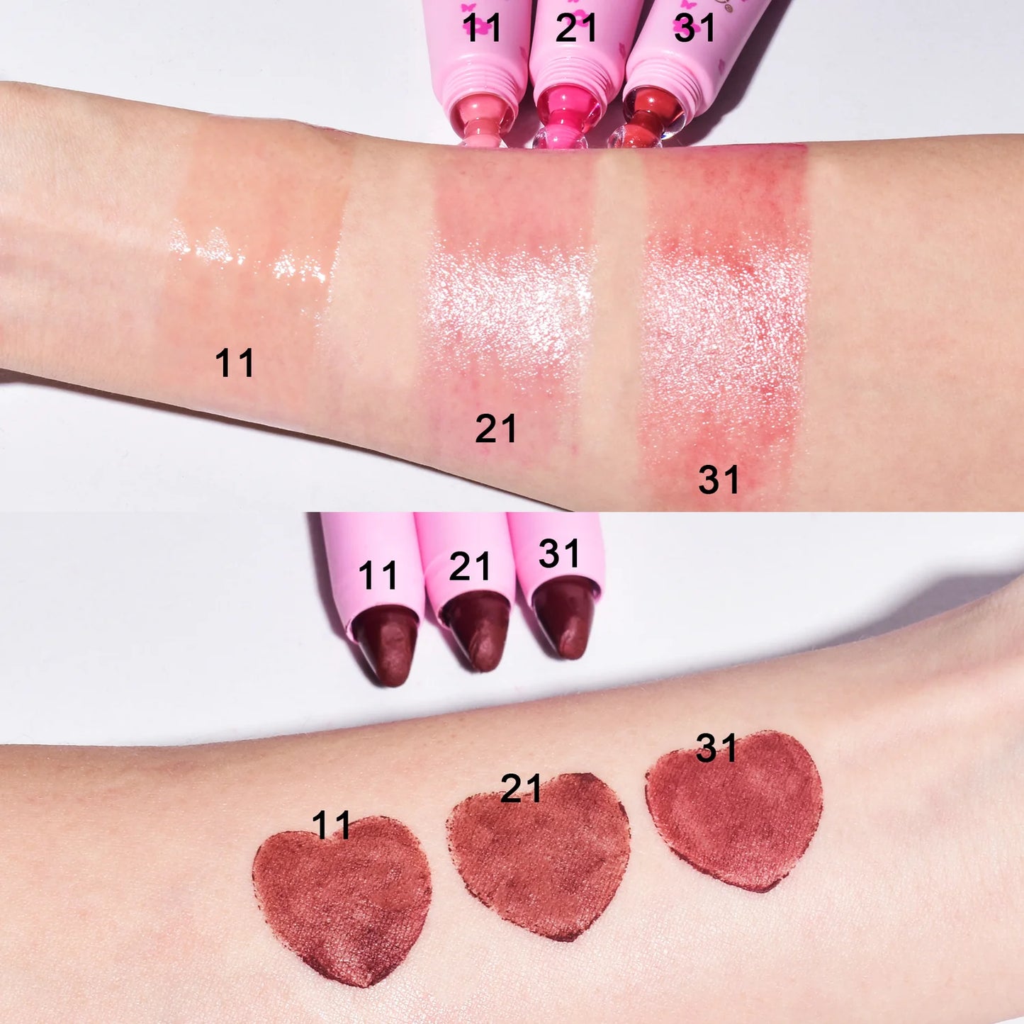 Set de Lipgloss y Lipstick Strawberry - Kevin & Coco
