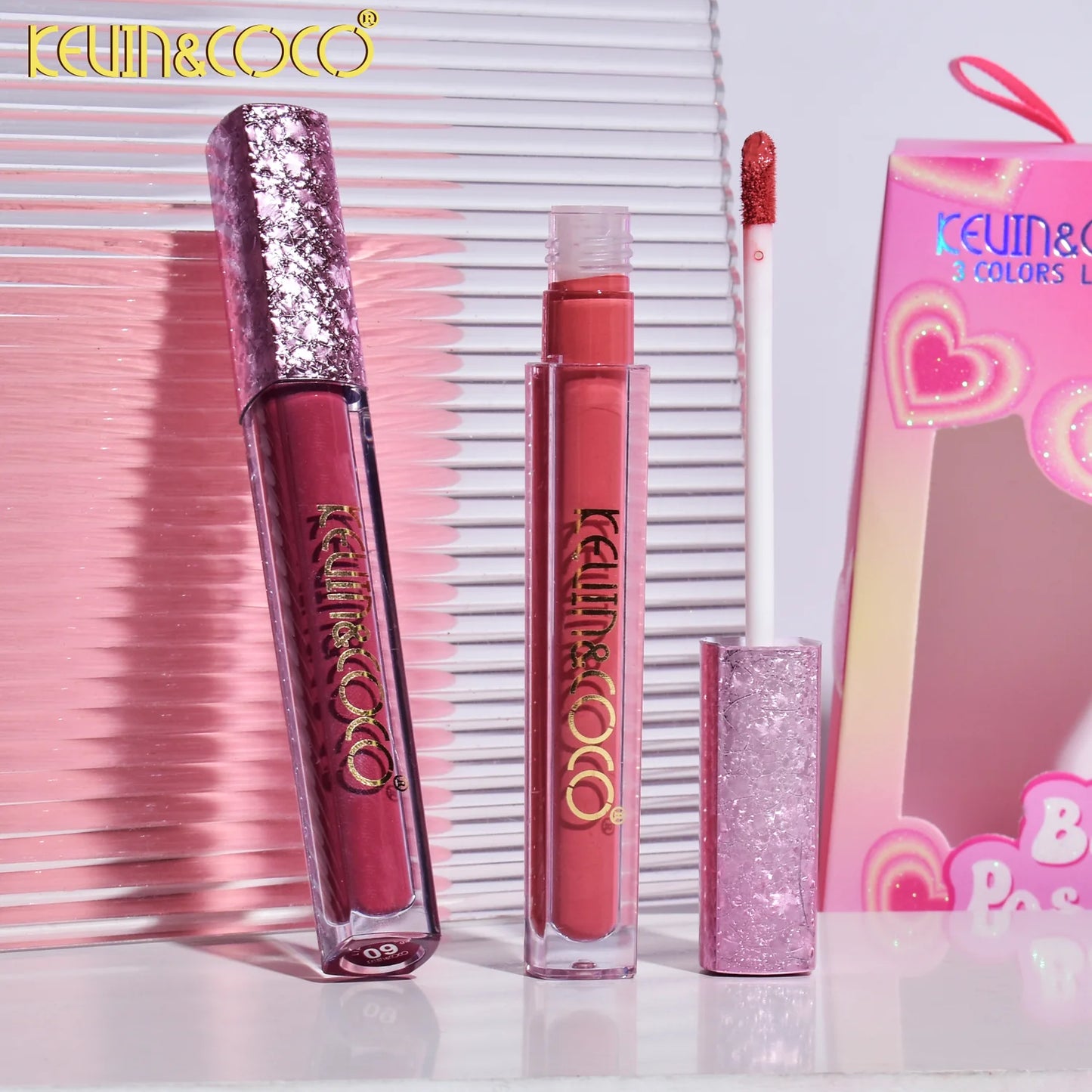 Set de 3 Lipgloss Good Vibes - Kevin & Coco