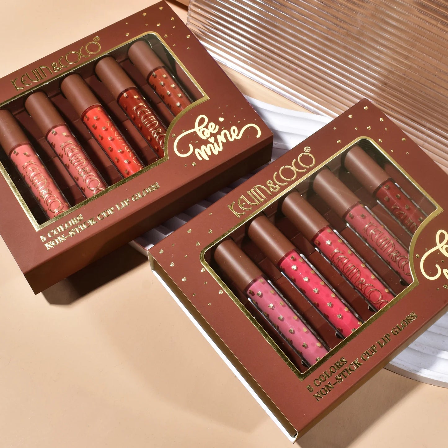 Set de Lipgloss Be Mine - Kevin & Coco