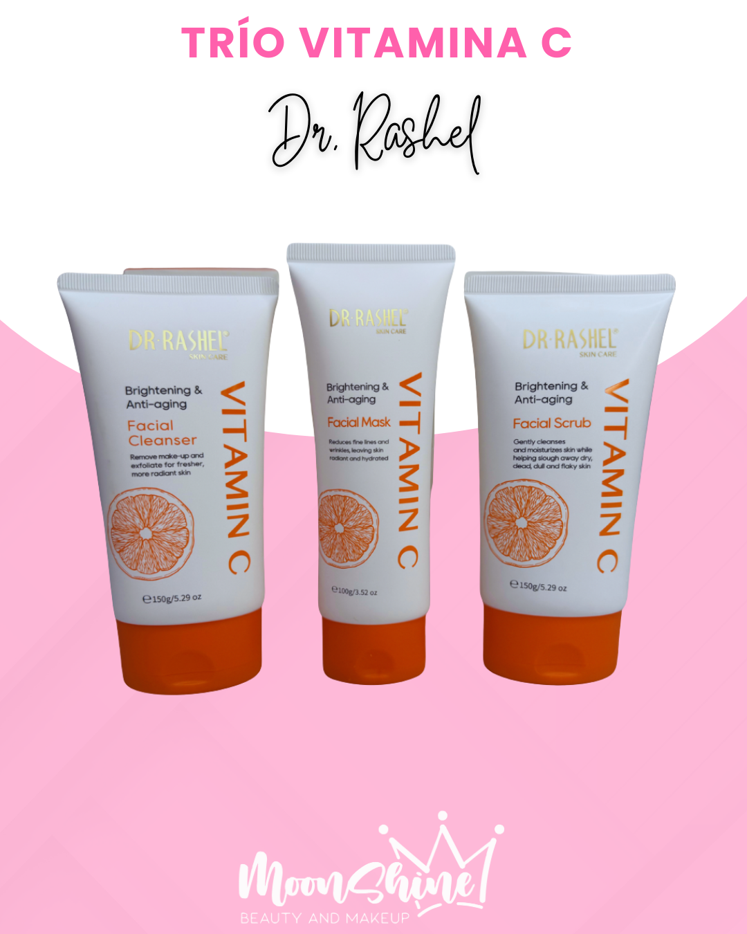 Trío Vitamina C (3 productos) - Dr. Rashel