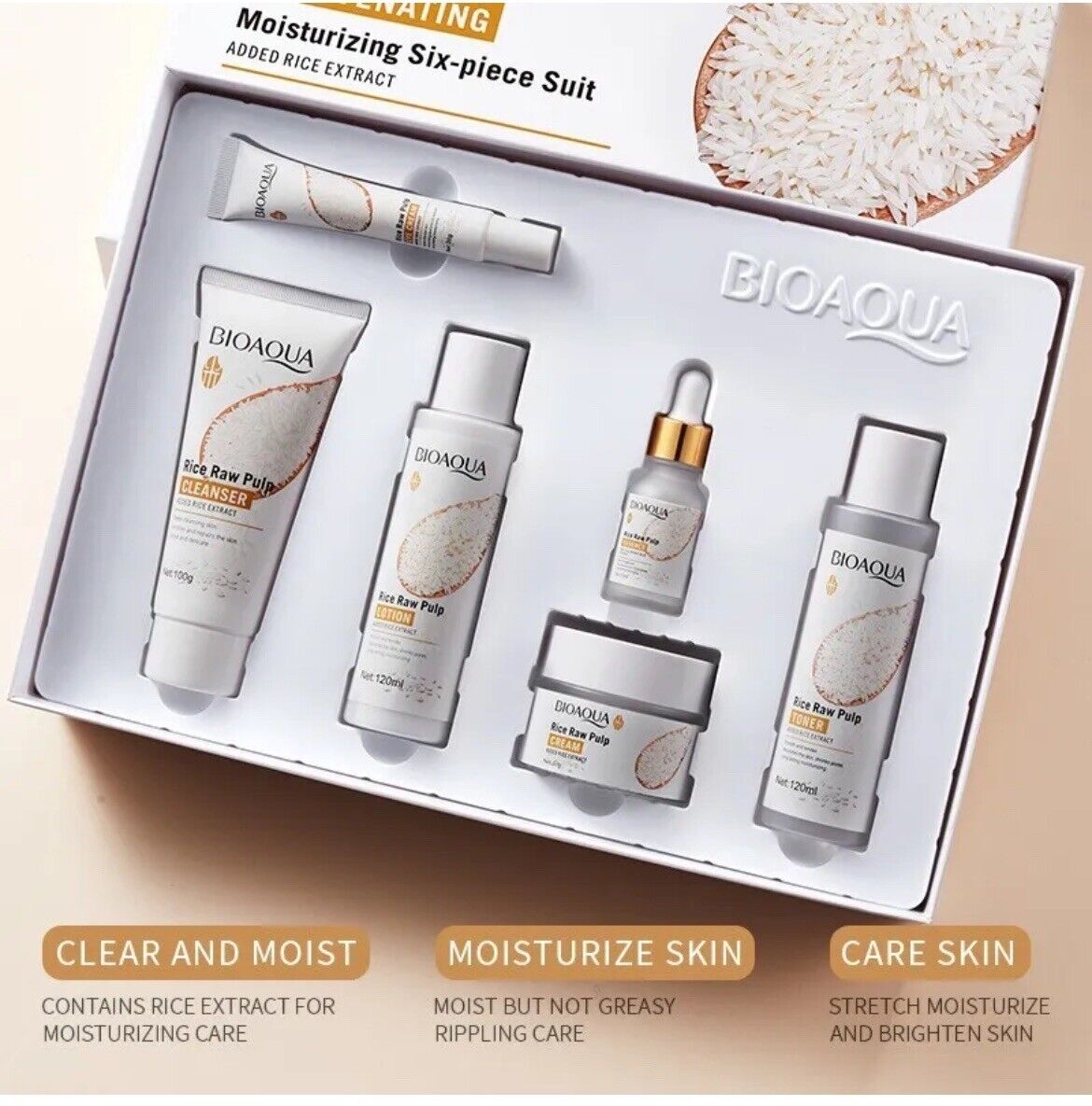 Estuche de Arroz (6 productos) - BioAqua