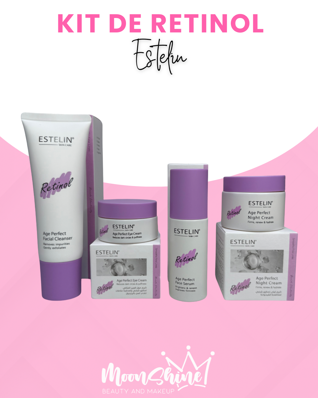 Kit de Retinol (4 productos) - Estelin