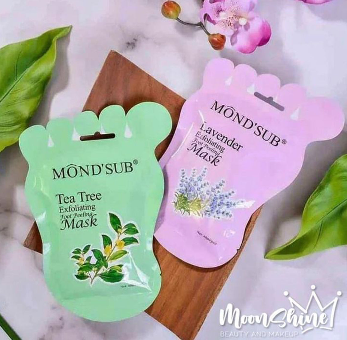 Mascarilla Exfoliante e Hidratante Para Pies - MOND’SUB