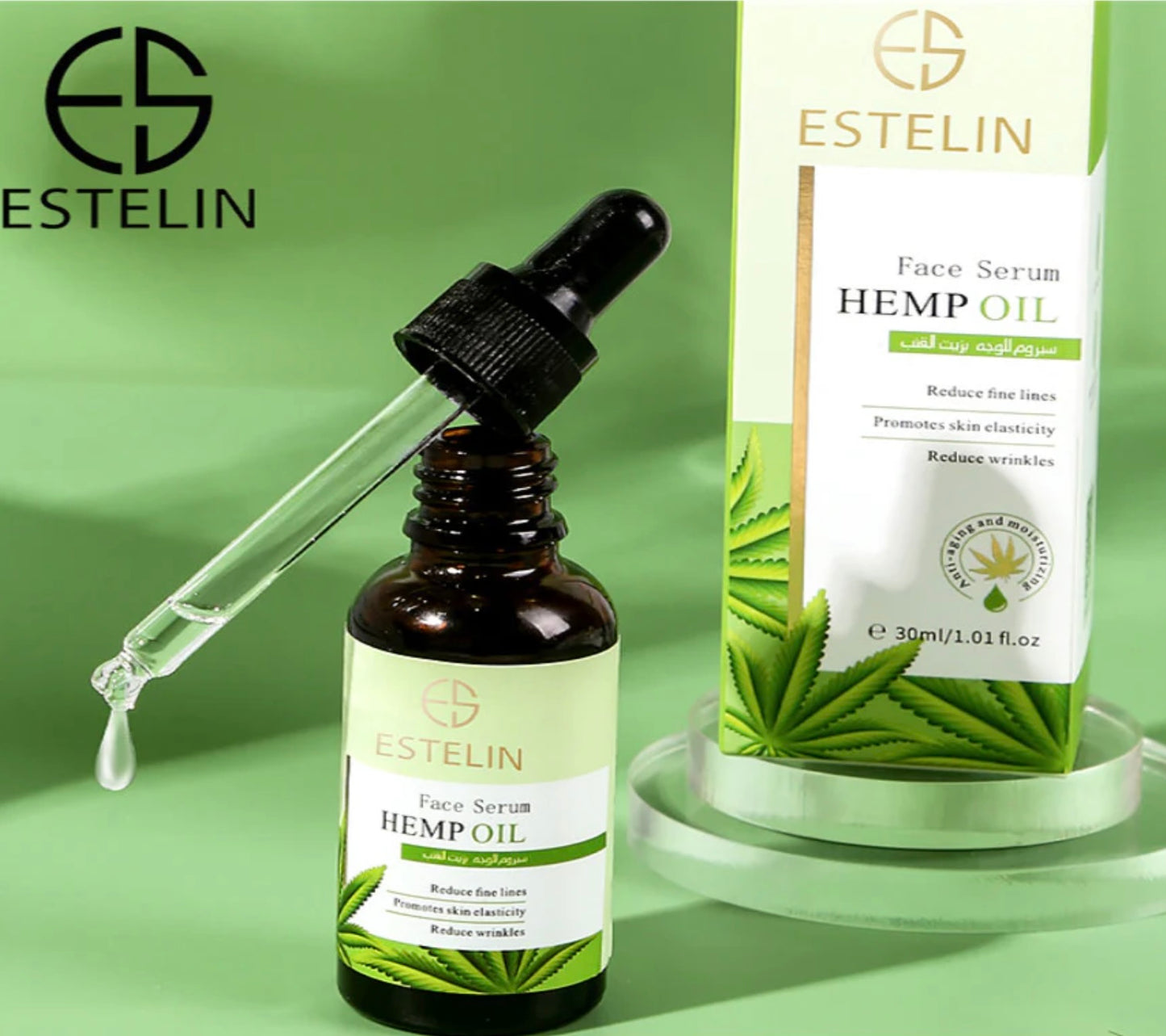 Serum de HEMP (Aceite de Cáñamo) (30 ml) - Estelin