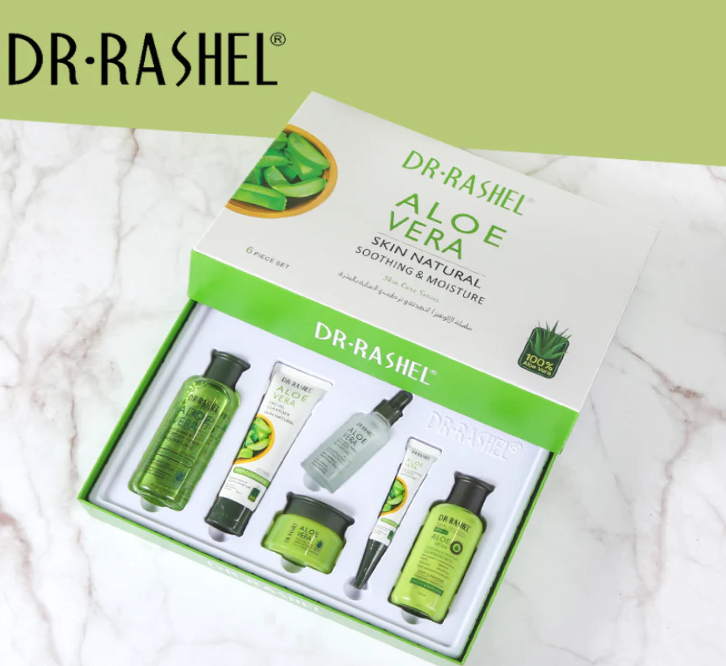 Estuche de Aloe Vera (6 productos) - Dr. Rashel