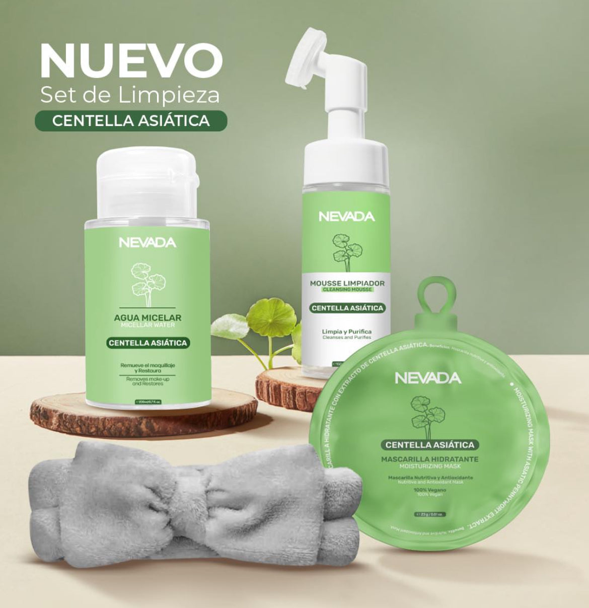 Kit 1 Centella Asiática - Nevada