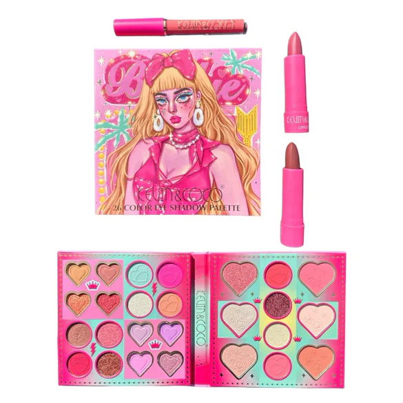 Set de Maquillaje 26 Tonos - Kevin & Coco