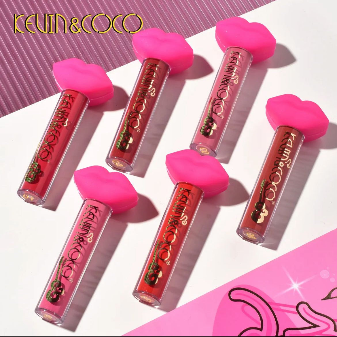 Set de 6 Lipgloss - Kevin & Coco