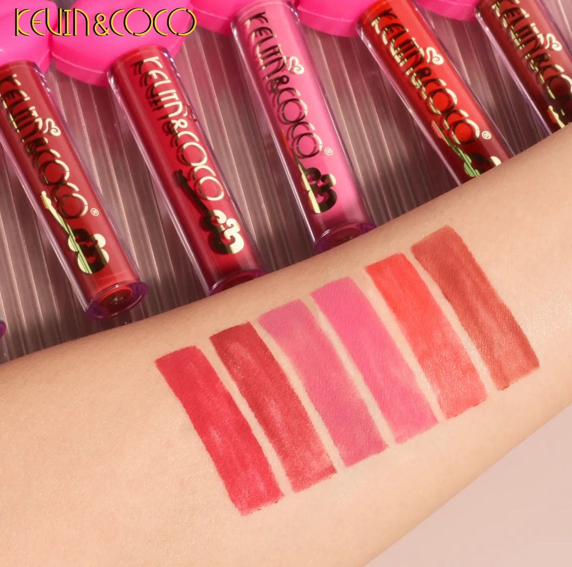 Set de 6 Lipgloss - Kevin & Coco