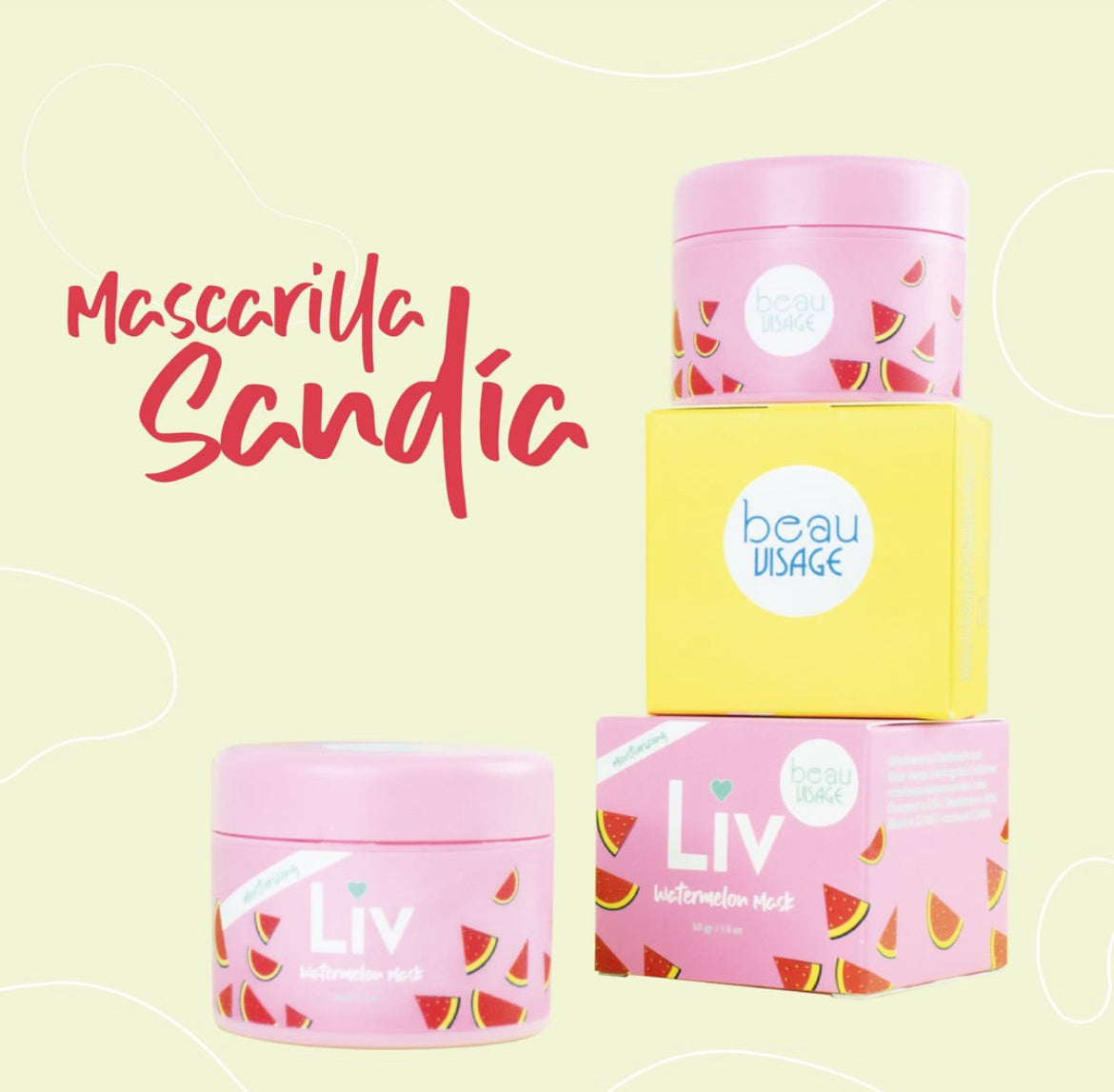 Mascarillas Faciales (55 gr) - Beau Visage