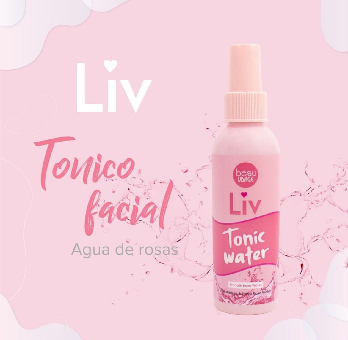 Tónico de Agua de Rosas (150 ml) - Beau Visage
