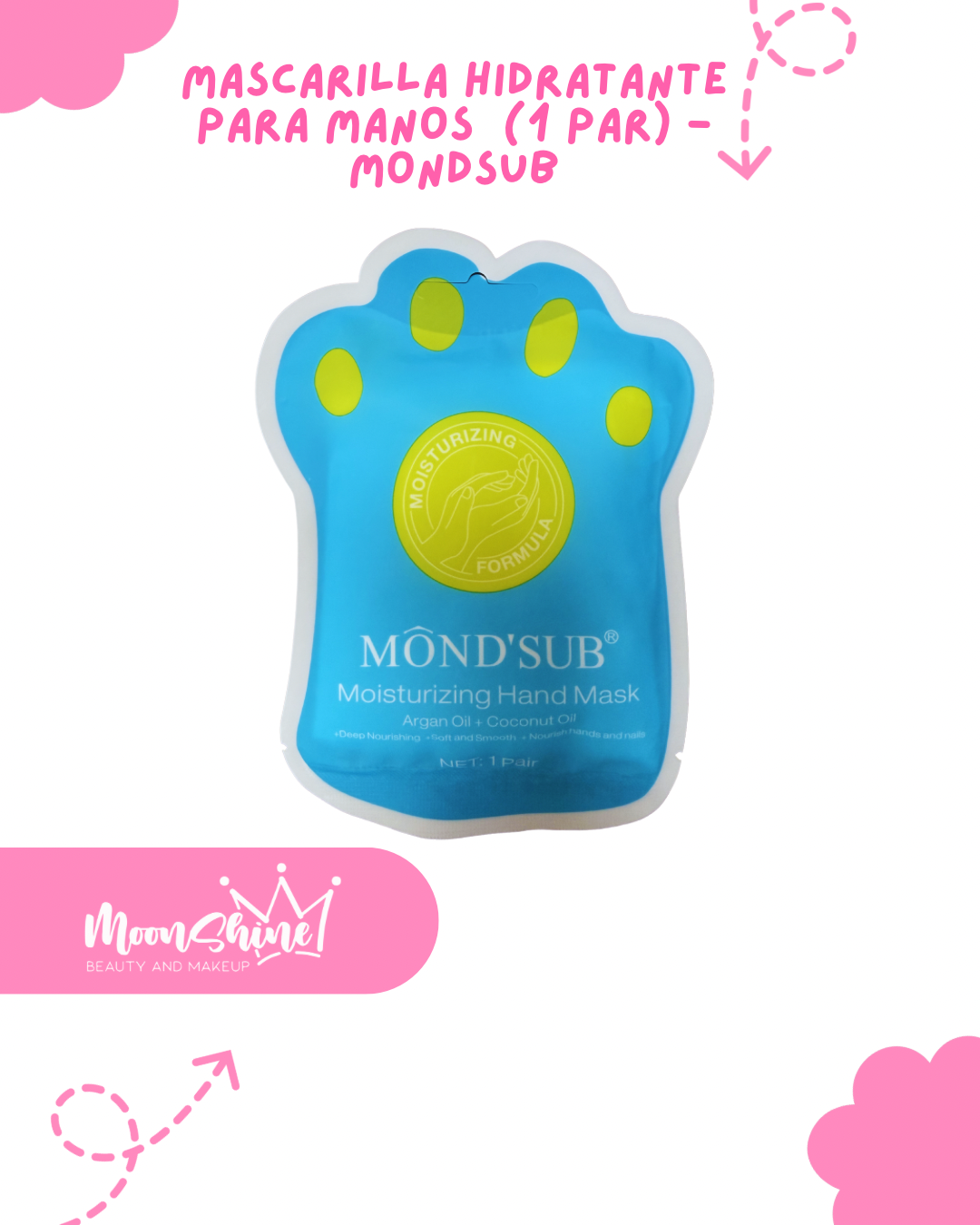 Mascarilla Hidratante para Manos (1 Par) - MondSub