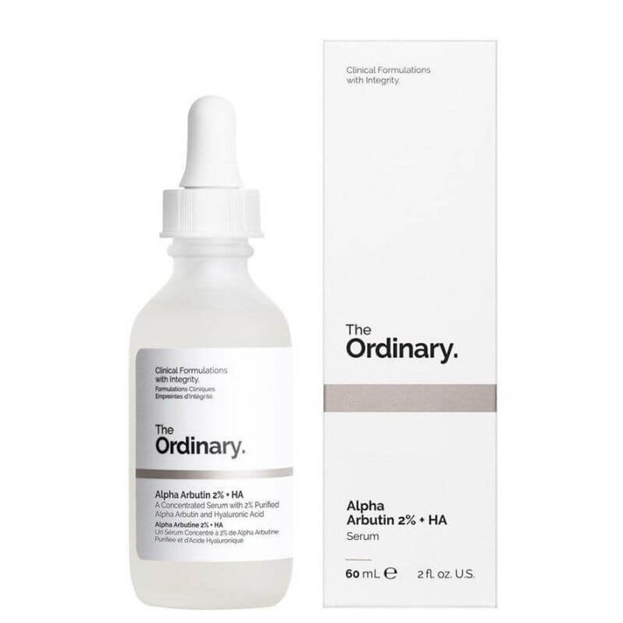 Serum Antimanchas de Alfa Arbutina 2% + Ácido Hialurónico (30 ml) - The Ordinary