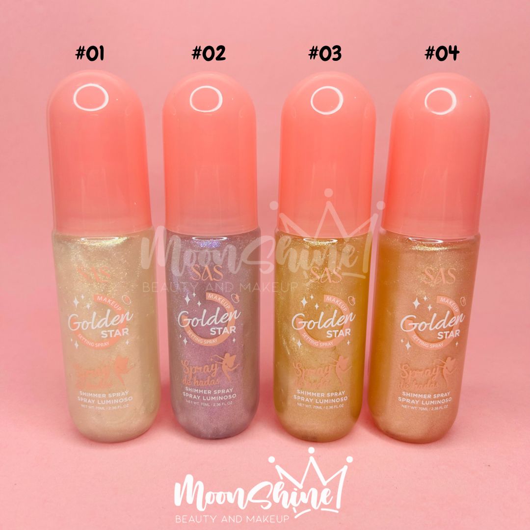 Iluminador en Spray Golden Star (70 ml) - USHAS