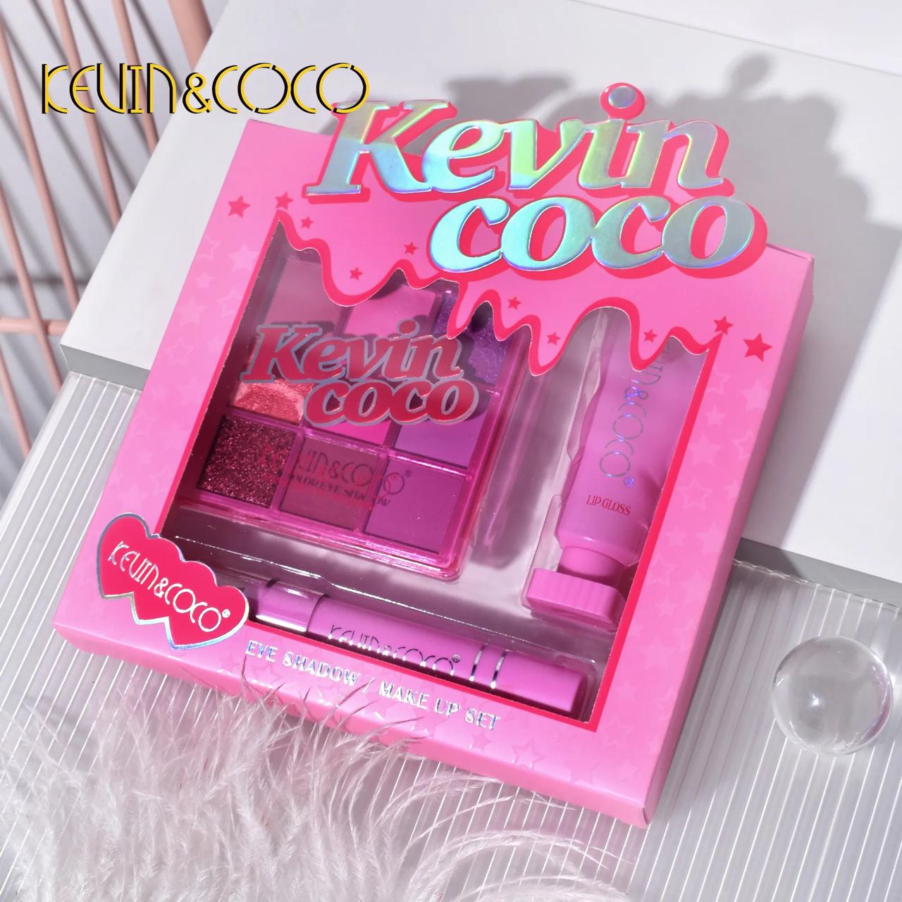 Set 2 de Maquillaje 9 Tonos - Kevin & Coco