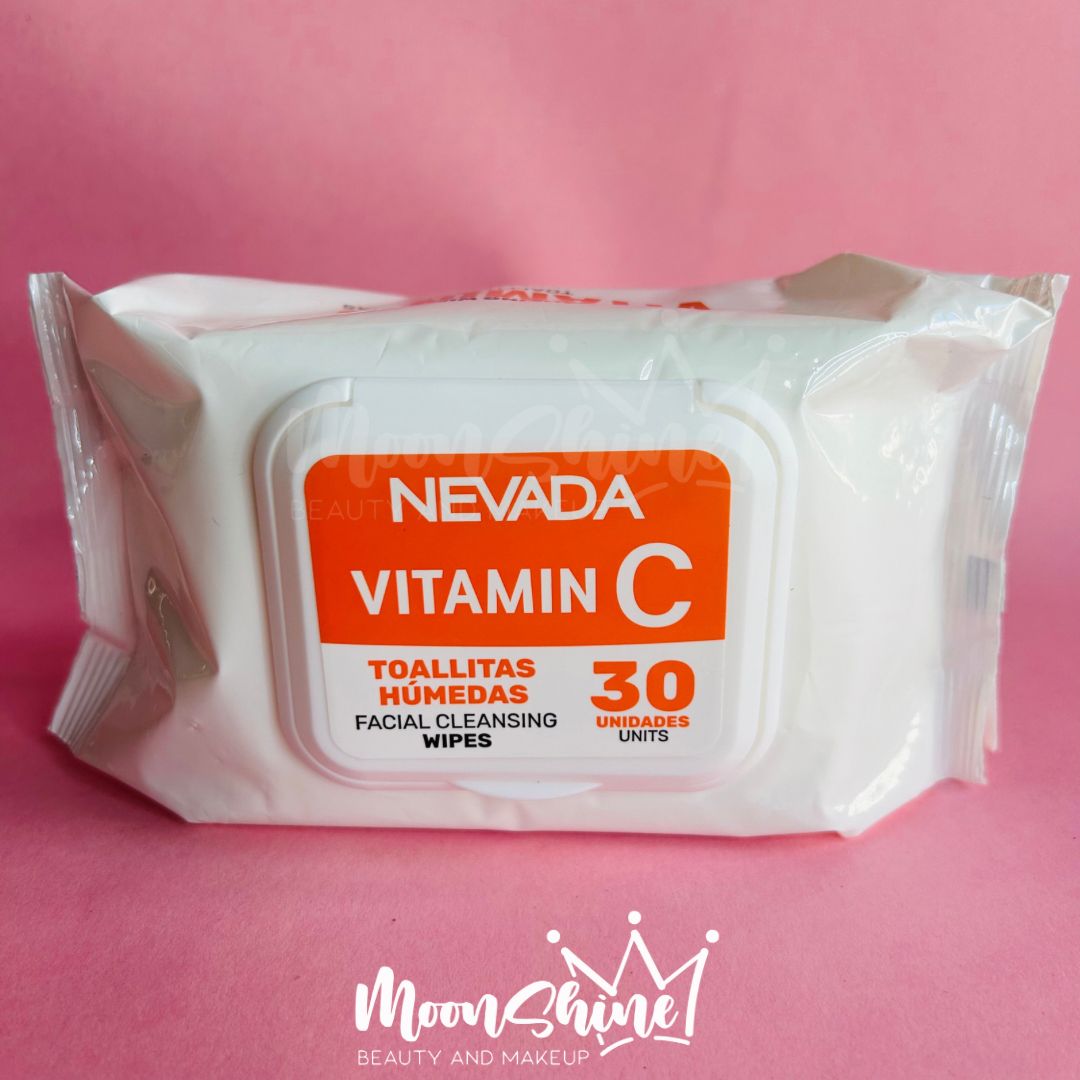 Toallitas Desmaquillantes Vitamina C (30 uds) - Nevada
