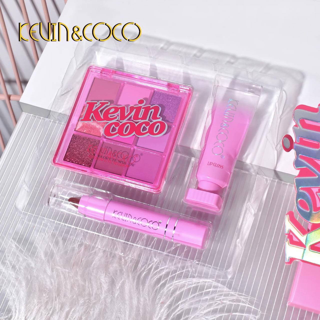 Set 2 de Maquillaje 9 Tonos - Kevin & Coco