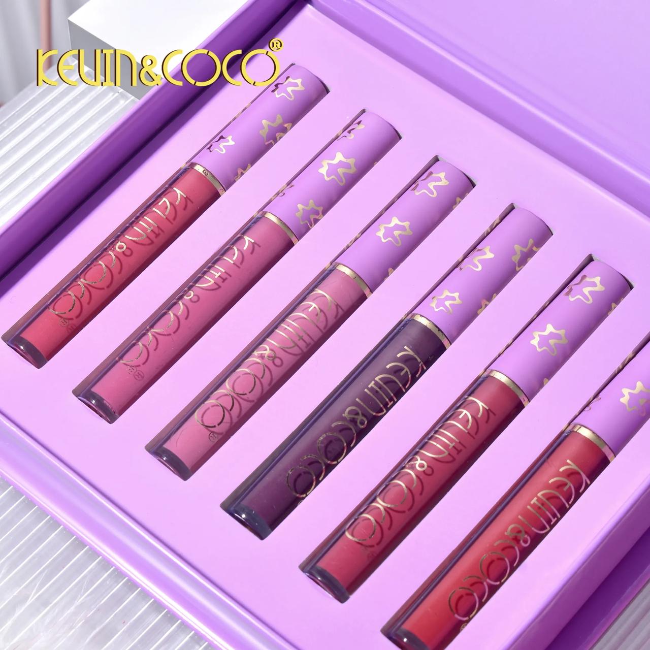Set 2 de 6 Lipgloss - Kevin & Coco