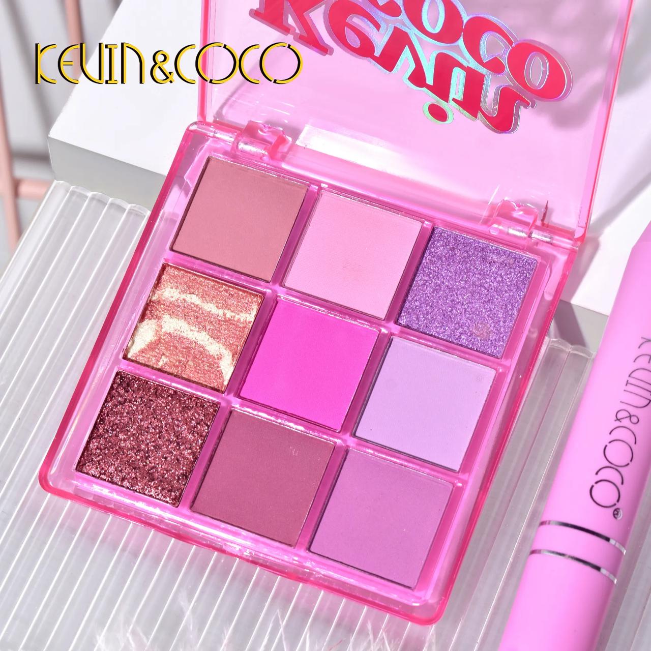 Set 2 de Maquillaje 9 Tonos - Kevin & Coco