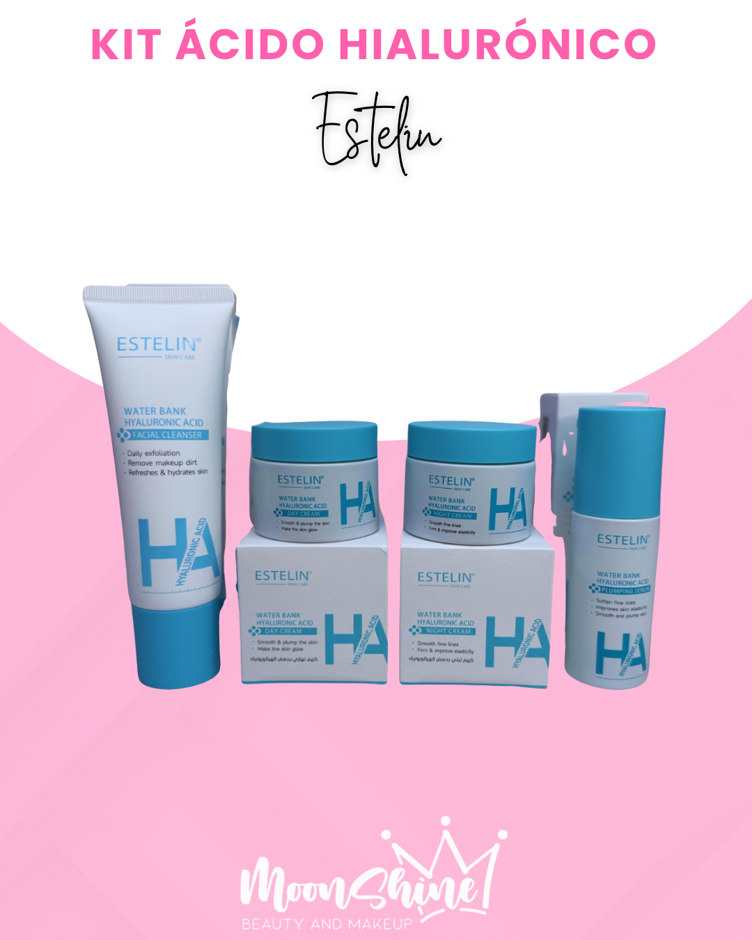 Kit de Ácido Hialurónico (4 productos) - Estelin
