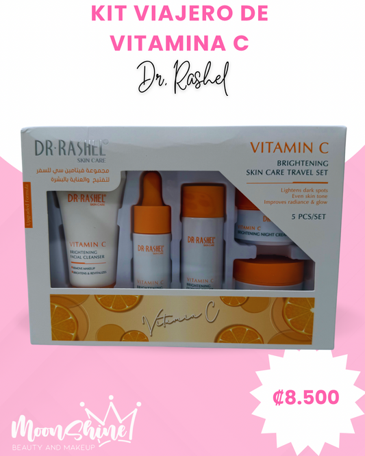 Kit de Viaje de Vitamina C (5 productos) - Dr. Rashel