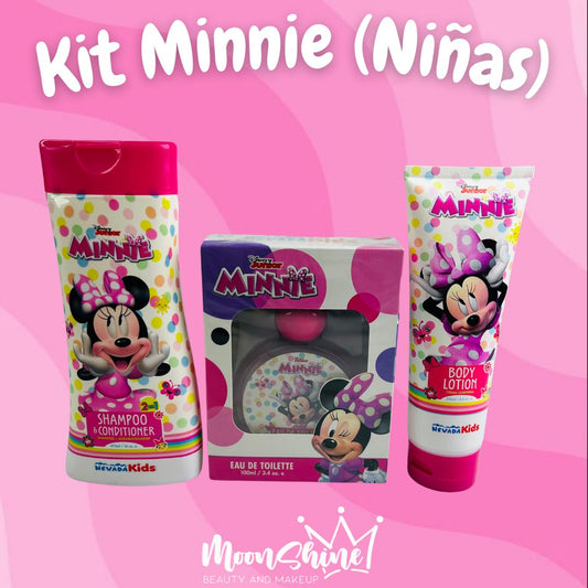 Kit Minnie para Niñas (3 productos) - Nevada Kids