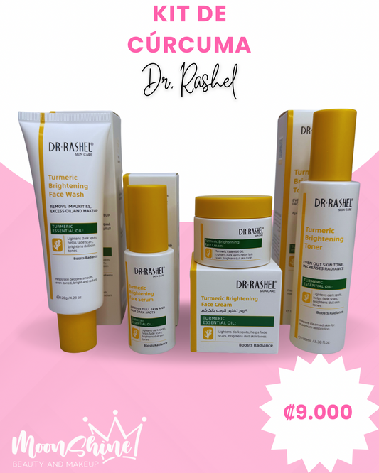 Kit de Cúrcuma (4 productos) - Dr. Rashel