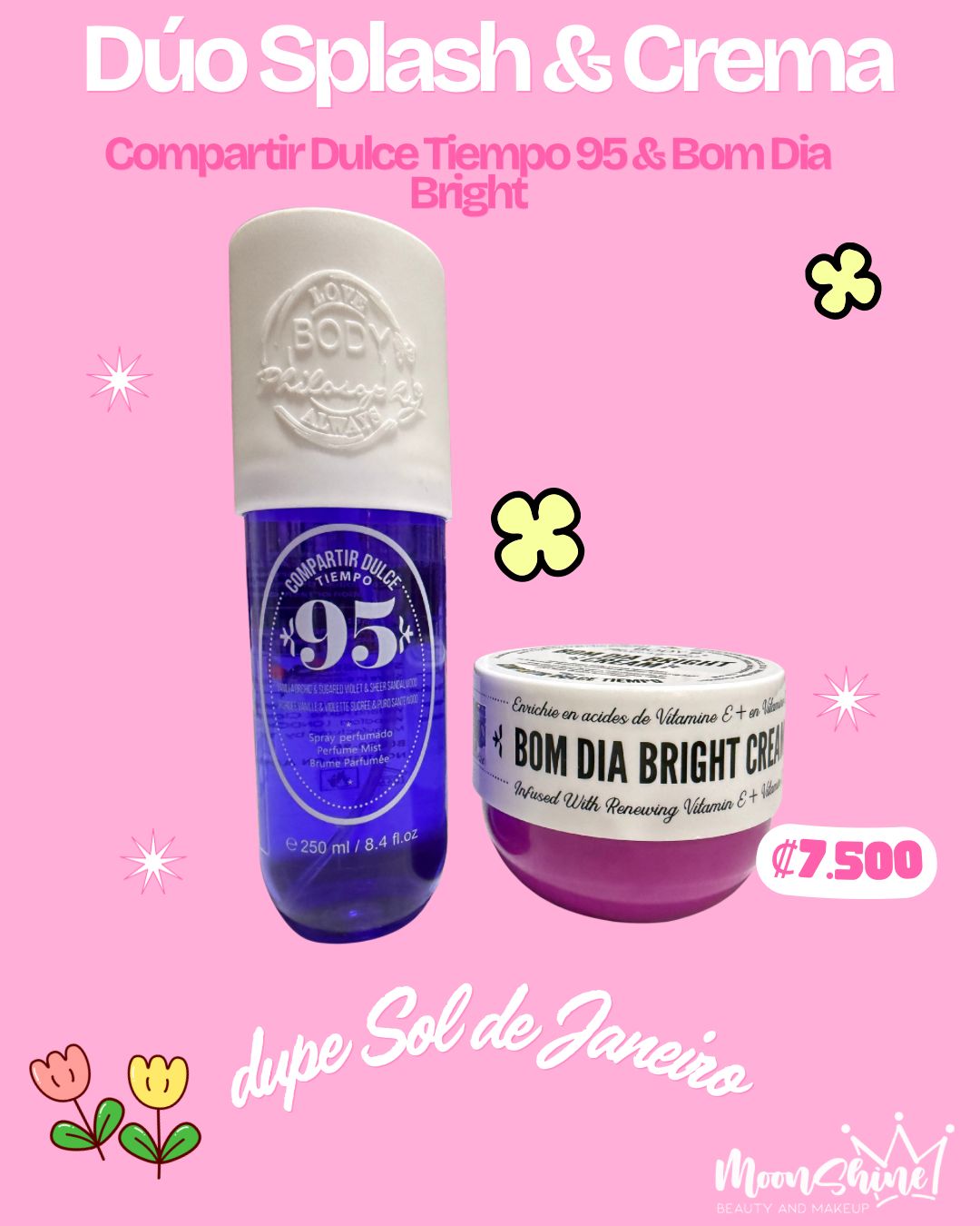 Dúo Splash 95 y Crema Dupe Sol de Janeiro - Body Philosophy