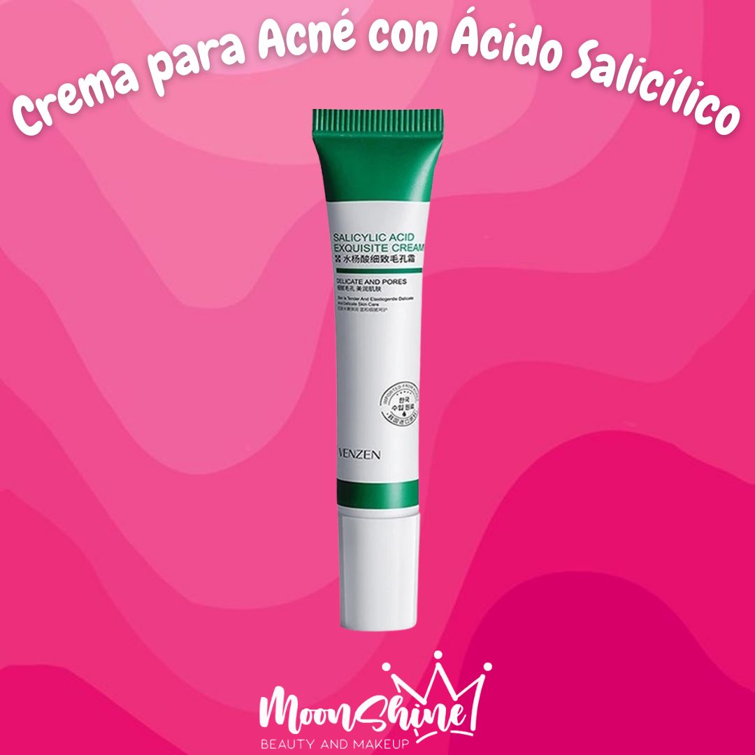 Crema Facial Anti Acné con Ácido Salicílico (30 gr) - Sadoer